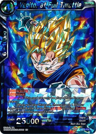 Vegito, at Full Throttle (BT6-035) [Destroyer Kings]