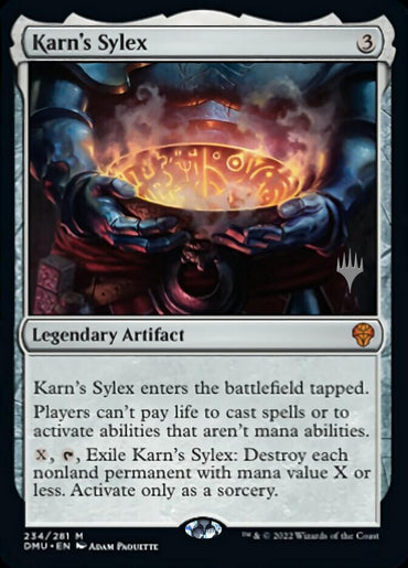 Karn's Sylex (Promo Pack) [Dominaria United Promos]