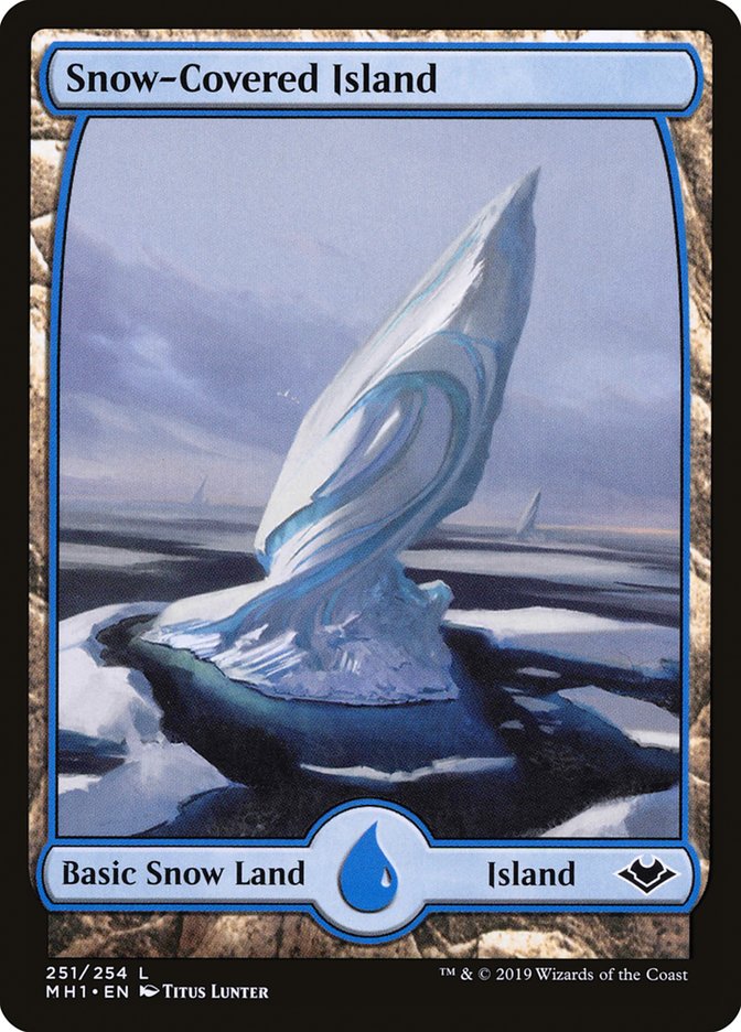 mtg island card Island (0305) - Modern Horizons 3