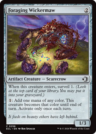 Foraging Wickermaw [Lorwyn Eclipsed]