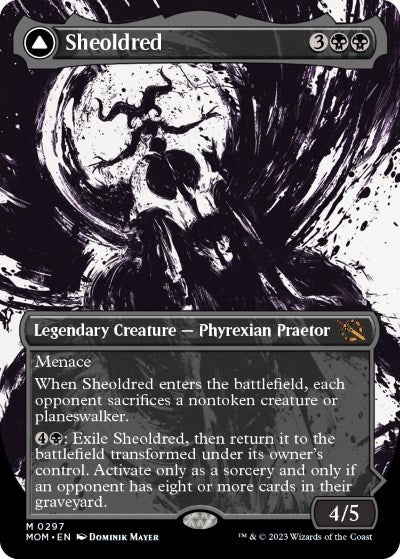 Sheoldred // The True Scriptures (Showcase Planar Booster Fun) [March