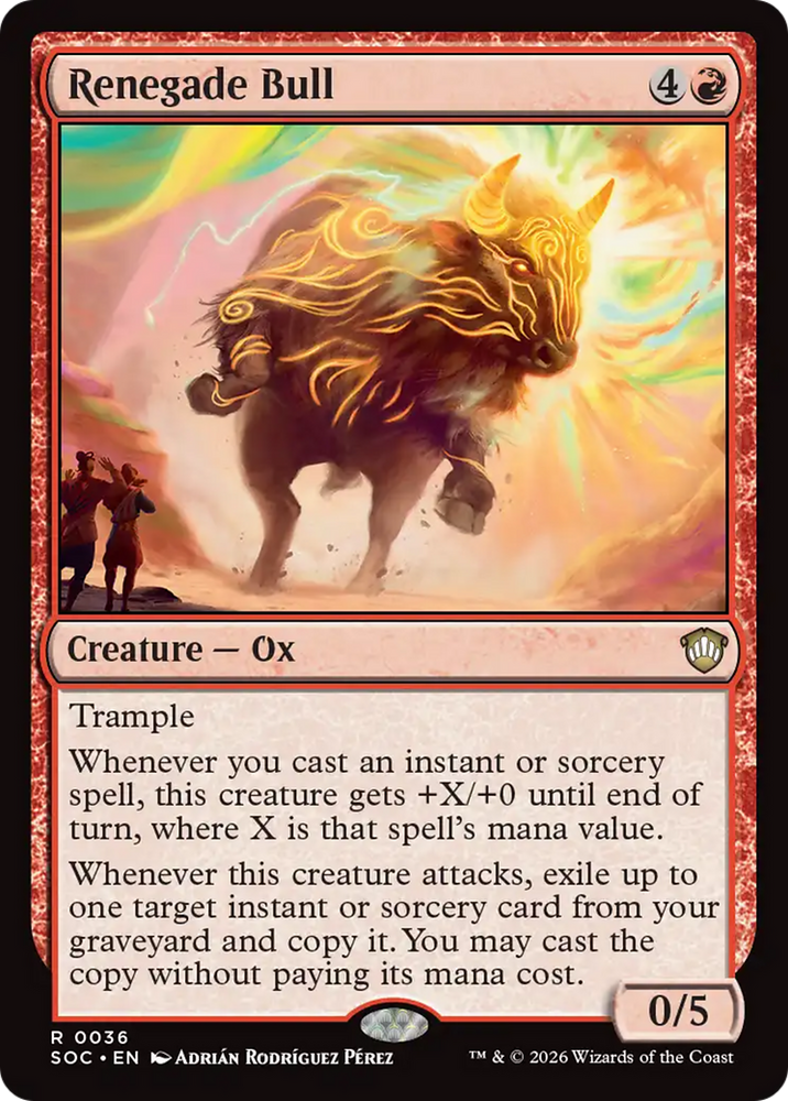 Renegade Bull [Secrets of Strixhaven Commander]