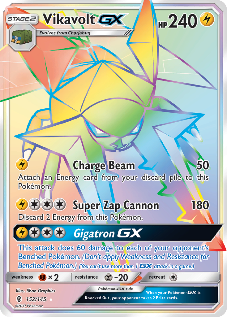 Vikavolt GX (152/145) [Sun & Moon: Guardians Rising]