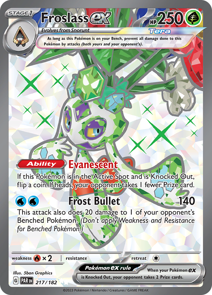 Froslass ex (217/182) [Scarlet & Violet: Paradox Rift]