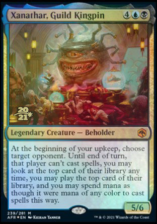 beholder mtg card Secret Lair: Death is in The Eyes of The II (Foil Edition) : Toys & Games Fire Covenant deals X damage divided as you choose among any number of target creatures. Xanathar, Guild Kingpin [Dungeons &