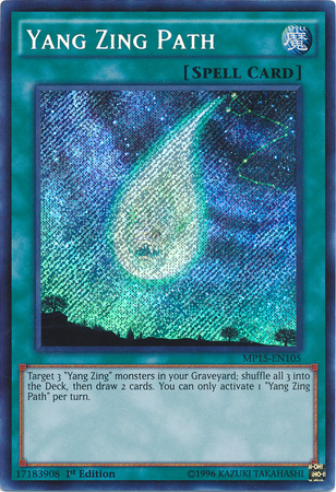 Yang Zing Path [MP15-EN105] Secret Rare