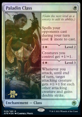 Paladin Class [Dungeons & Dragons: Adventures in the Forgotten Realms