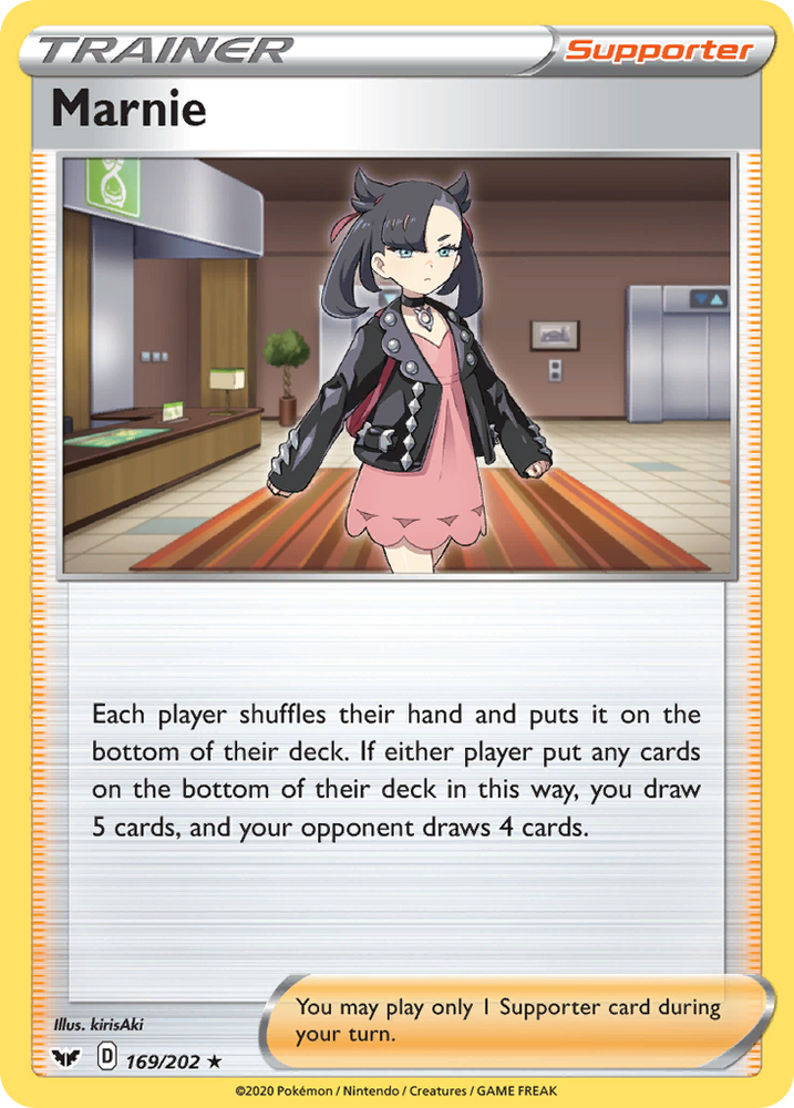 Marnie (169/202) [Sword & Shield: Base Set]