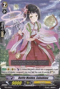 Battle Maiden, Sahohime (TD13/005EN) [Trial Deck 13: Successor of the Sacred Regalia]