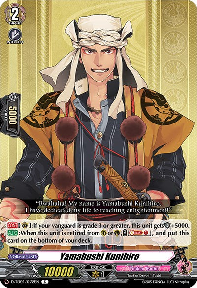 Yamabushi Kunihiro (D-TB01/072EN) [Touken Ranbu: ONLINE 2021]