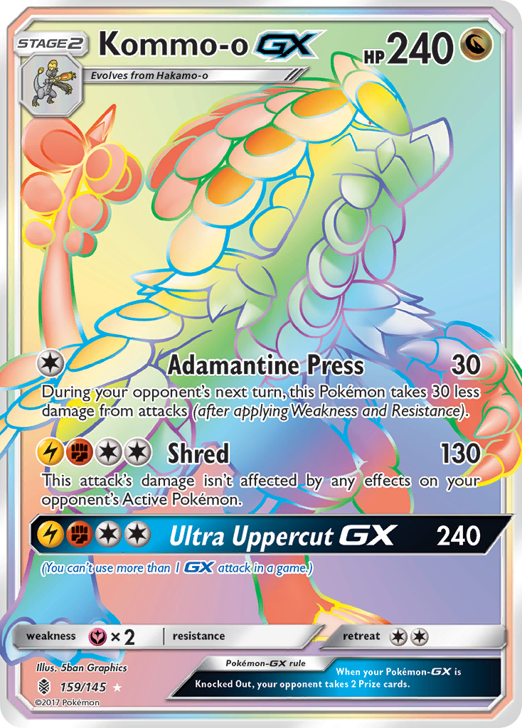 Kommo-o GX (159/145) [Sun & Moon: Guardians Rising]