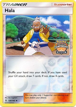 Hala (126/145) (Regional Championship Promo) [Sun & Moon: Guardians Rising]