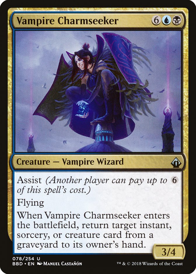 battlebond cards mtg Vampire Charmseeker [Battlebond]