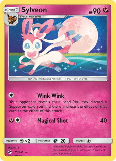 Sylveon (87/131) [Sun & Moon: Forbidden Light]