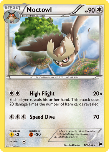 Noctowl (120/162) [XY: BREAKthrough]