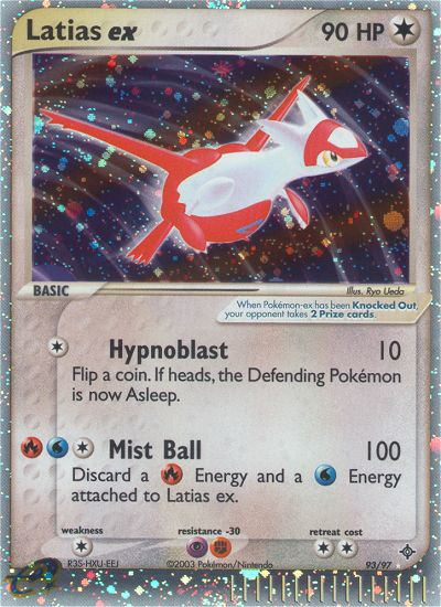 Latias ex (93/97) [EX: Dragon]