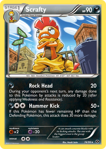 Scrafty (74/99) [Black & White: Next Destinies]