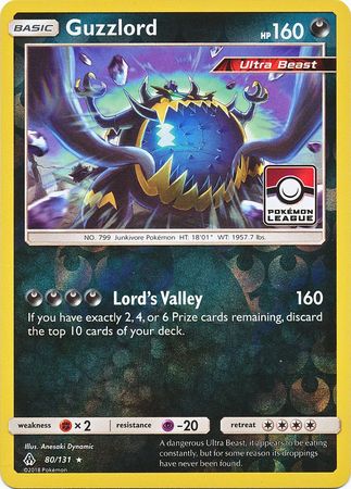 Guzzlord (80/131) (League Promo) [Sun & Moon: Forbidden Light]