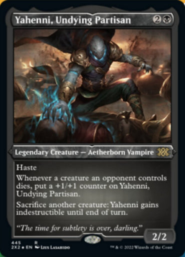 Yahenni, Undying Partisan (Foil Etched) [Double Masters 2022]