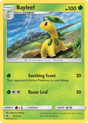 Bayleef (7/214) [Sun & Moon: Lost Thunder]