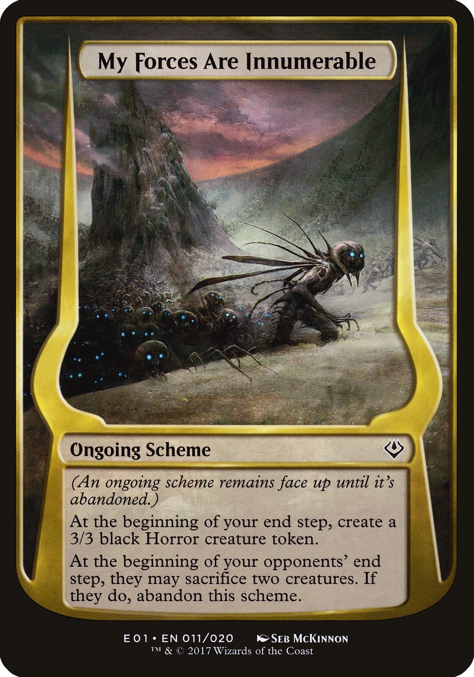 My Forces Are Innumerable (Schemes) [Archenemy: Nicol Bolas Schemes]