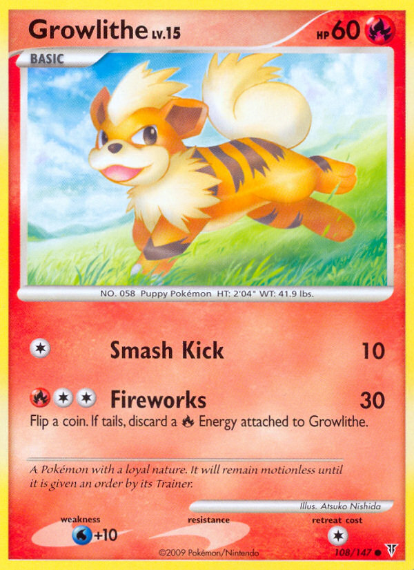 Growlithe (108/147) [Platinum: Supreme Victors]