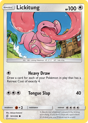 Lickitung (161/236) [Sun & Moon: Unified Minds]