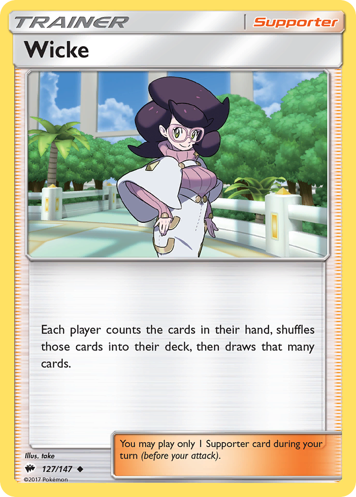 Wicke (127/147) [Sun & Moon: Burning Shadows]