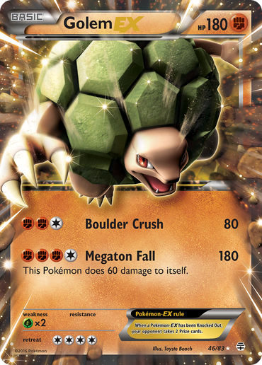 Golem EX (46/83) [XY: Generations]