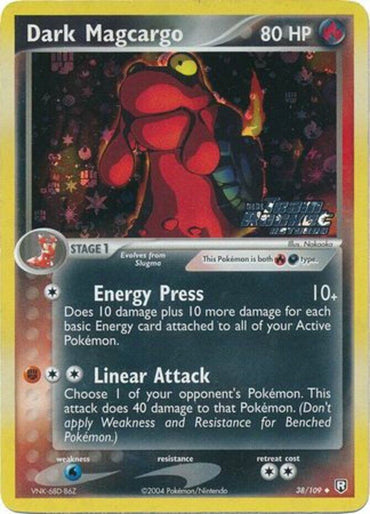 Dark Magcargo (38/109) (Stamped) [EX: Team Rocket Returns]