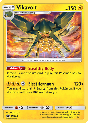 Vikavolt (SM208) [Sun & Moon: Black Star Promos]