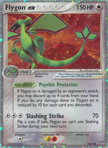 Flygon ex (94/108) [EX: Power Keepers]