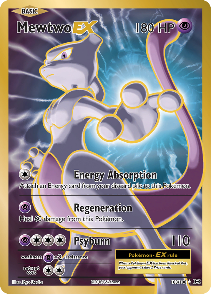 Mewtwo EX (103/108) [XY: Evolutions]