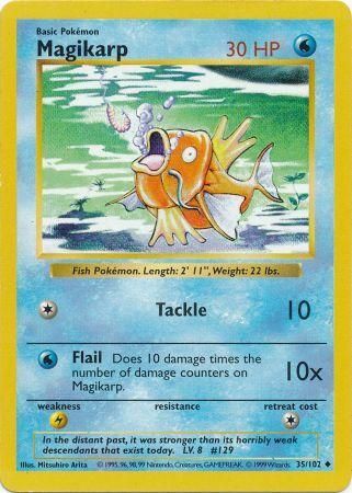 Magikarp (35/102) [Base Set Shadowless Unlimited]