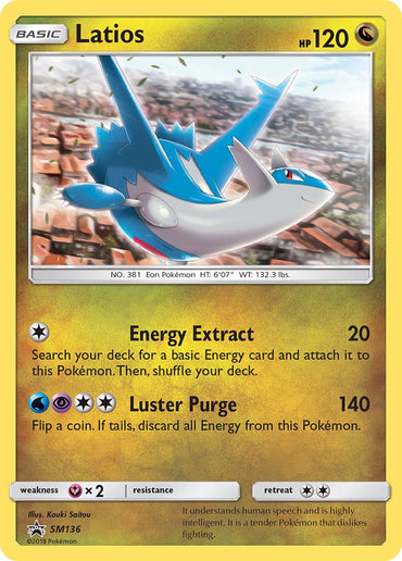 Latios (SM136) [Sun & Moon: Black Star Promos]