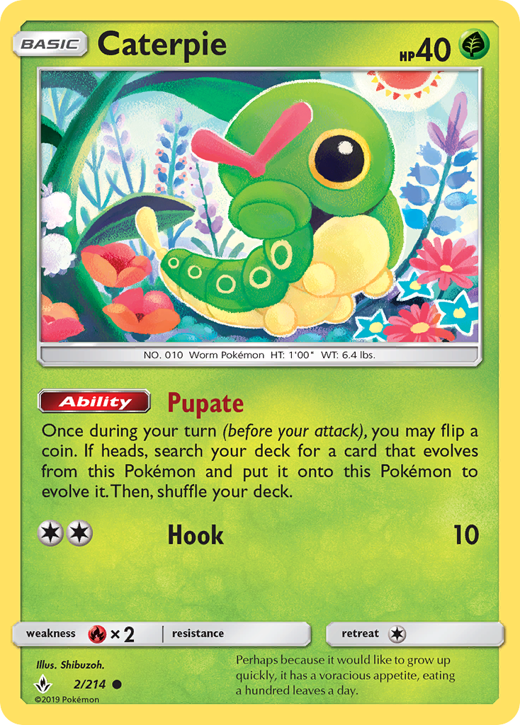 Caterpie (2/214) [Sun & Moon: Unbroken Bonds]