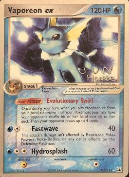 Vaporeon ex (110/113) (Flyvees
