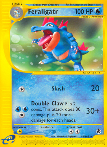 Feraligatr (46/165) [Expedition: Base Set]