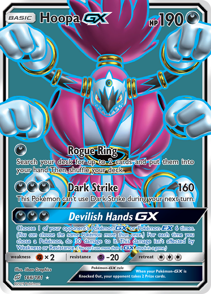 Hoopa GX (166/181) [Sun & Moon: Team Up]