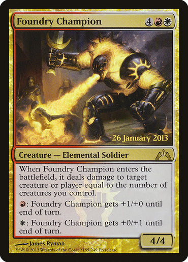 Foundry Champion [Gatecrash Prerelease Promos]