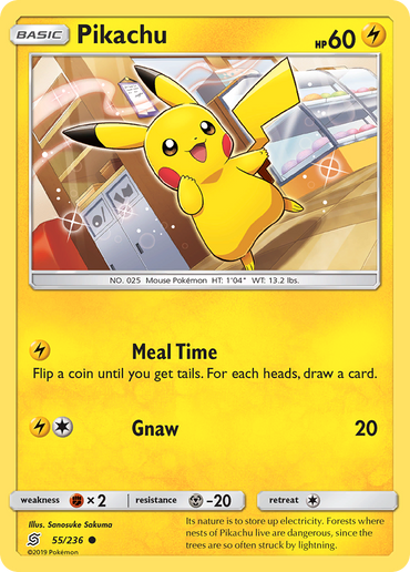 Pikachu (55/236) [Sun & Moon: Unified Minds]