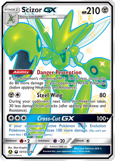 Scizor GX (SV72/SV94) [Sun & Moon: Hidden Fates - Shiny Vault]