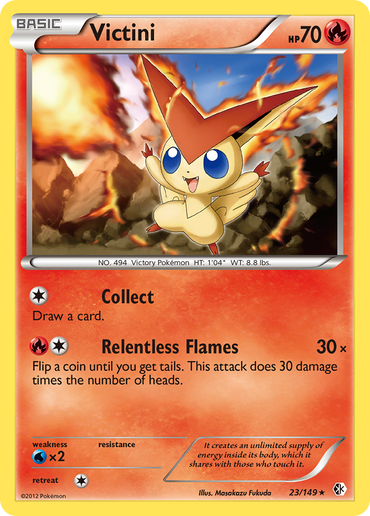 Victini (23/149) [Black & White: Boundaries Crossed]