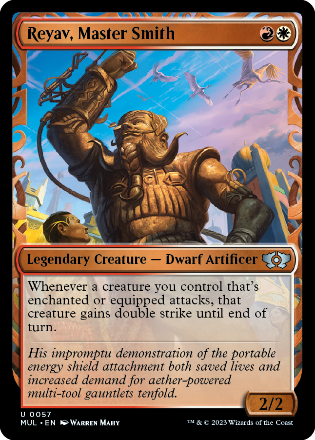 mtg multiverse cards Reyav, Master Smith [Multiverse Legends]