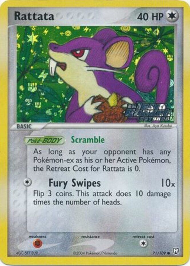 Rattata (71/109) (Stamped) [EX: Team Rocket Returns]