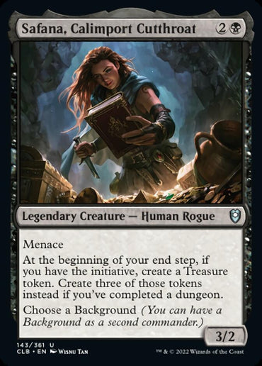 Safana, Calimport Cutthroat [Commander Legends: Battle for Baldur's Gate]