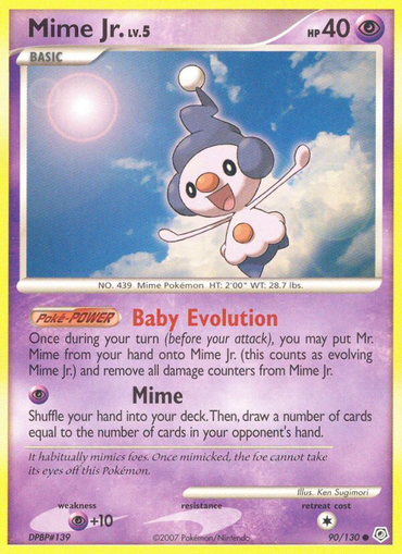 Mime Jr. (90/130) [Diamond & Pearl: Base Set]