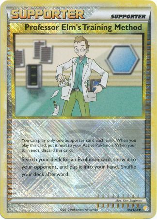 Professor Elm's Training Method (100/123) (League Promo) [HeartGold & SoulSilver: Base Set]