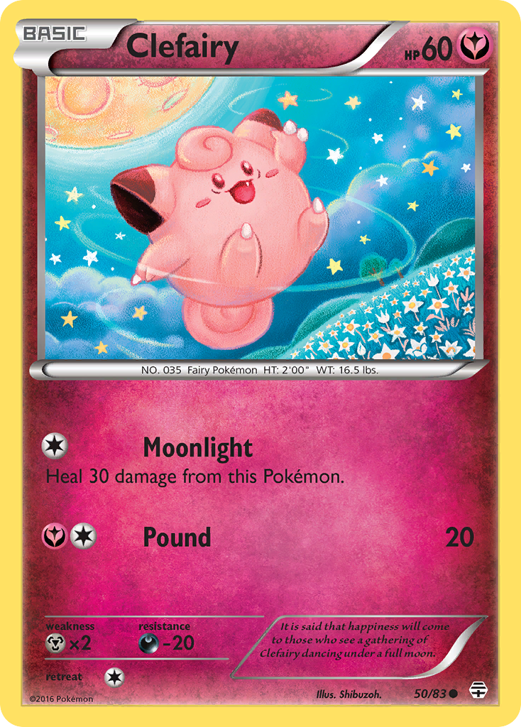 Clefairy (50/83) [XY: Generations]