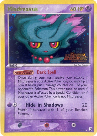 Misdreavus (25/109) (Stamped) [EX: Team Rocket Returns]